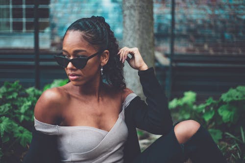 Photo Of Woman Wearing Sunglasses