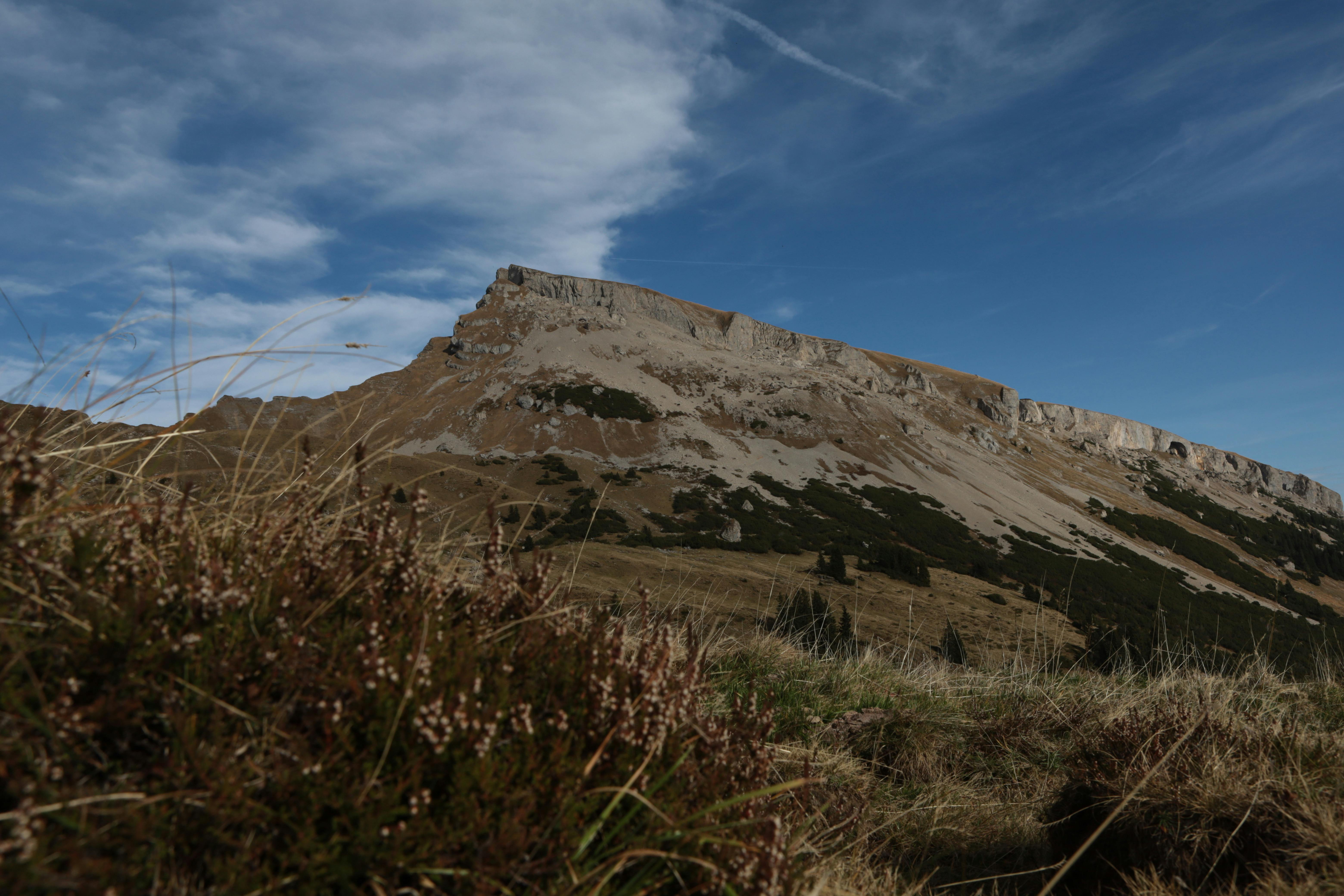 Mountain under Blue Sky · Free Stock Photo