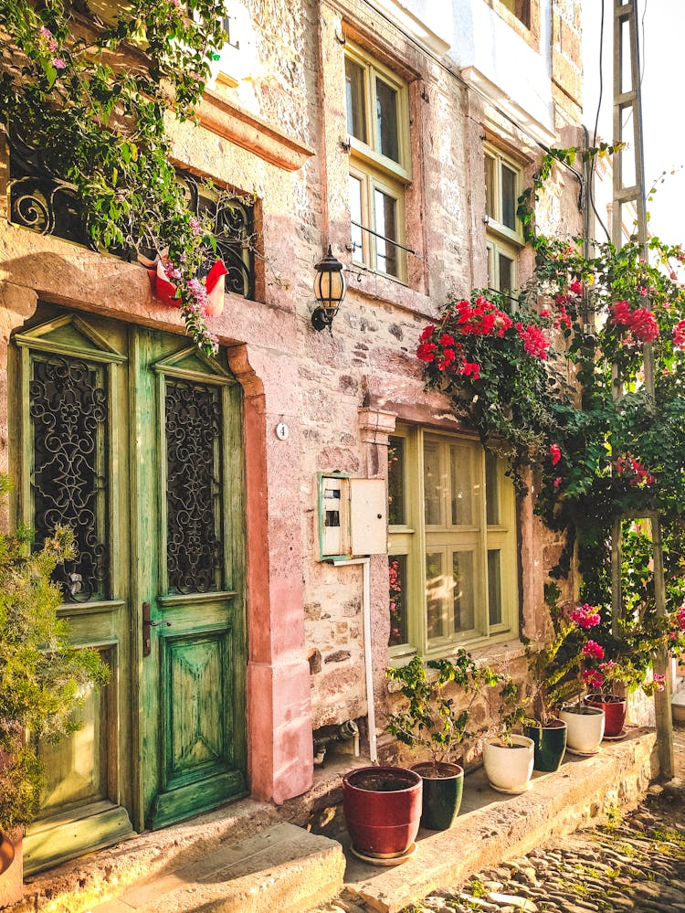 Photo Of A Building In A Mediterranean Town