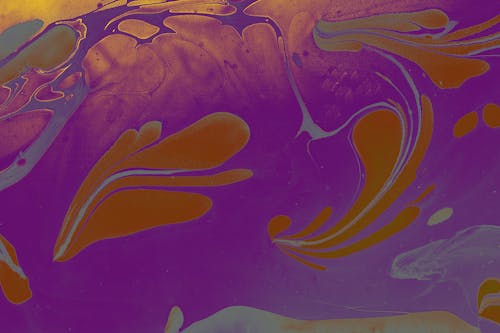 Abstract, Purple Painting