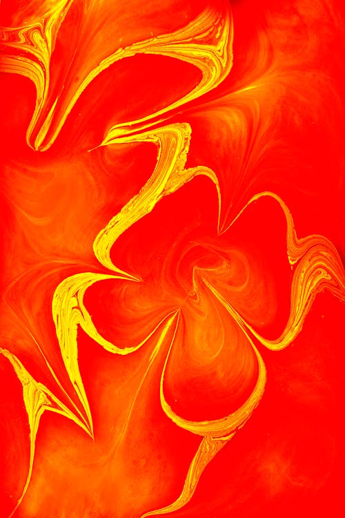 Abstract, Red Painting