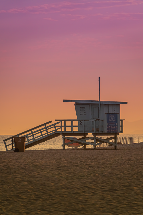 Lifeguard Post A Lifeguard Post at the Beach · Free Stock Photo
