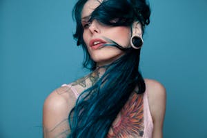 Woman with Open Mouth
