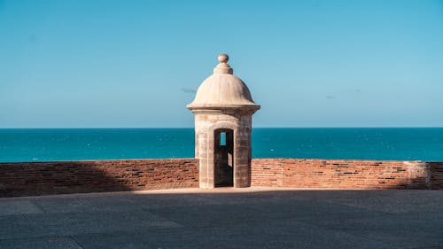 Fortress Wall with a View of the Sea 