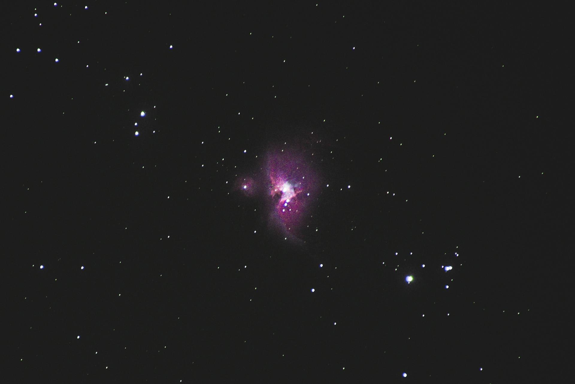 Orion Nebula in Outer Space