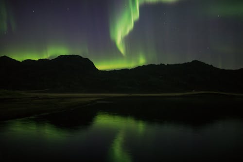 Δωρεάν στοκ φωτογραφιών με aurora borealis, αντανάκλαση, αστρονομία