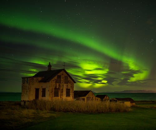 Δωρεάν στοκ φωτογραφιών με aurora borealis, ακτογραμμή, αντανάκλαση