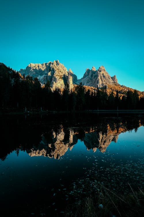 Mountain and Lake