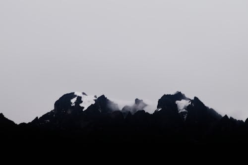 アンデス山脈, ミニマリズム, 雪山の無料の写真素材