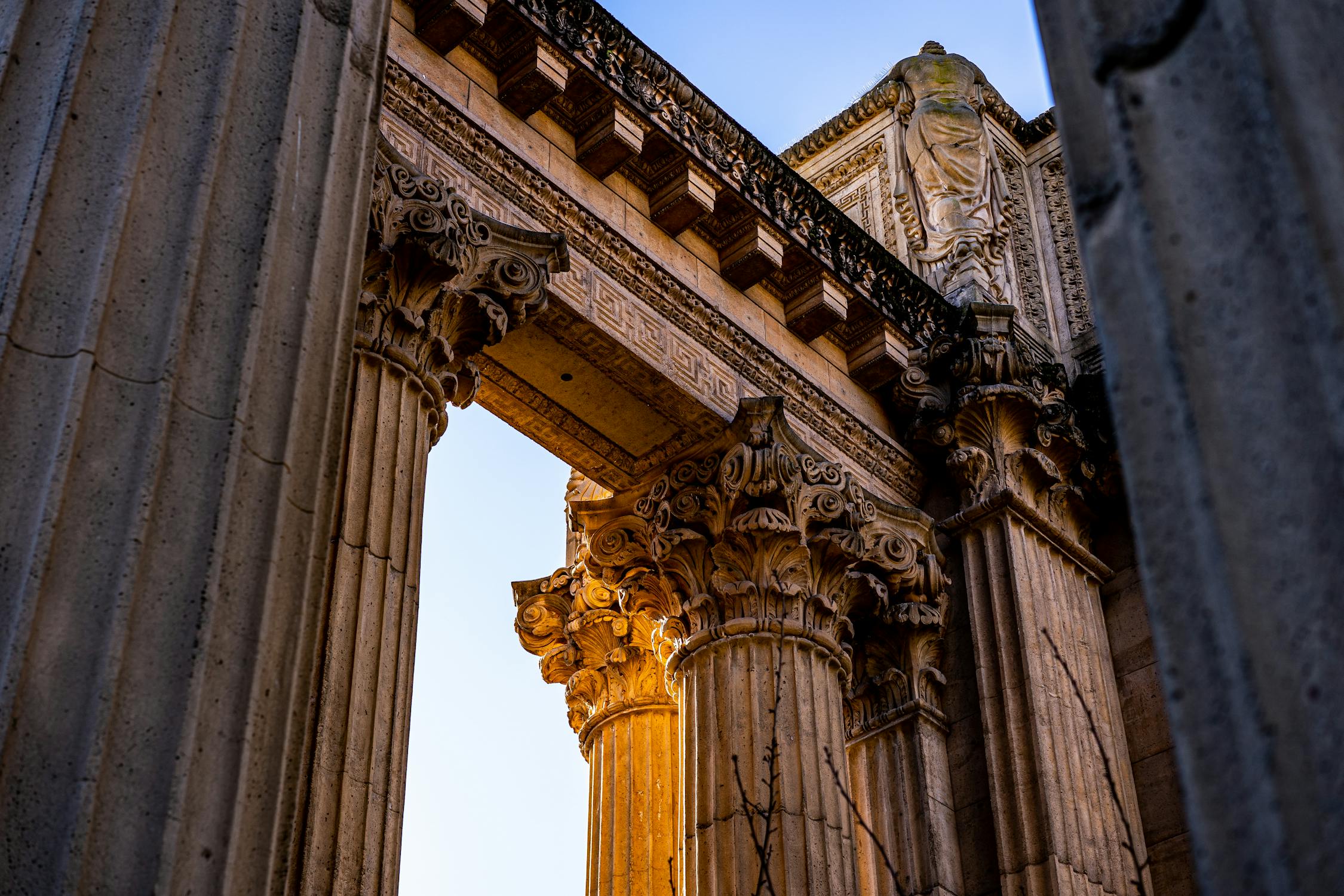 Close up of Ornamented Columns · Free Stock Photo