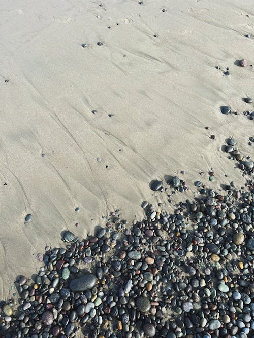 Ilmainen kuvapankkikuva tunnisteilla hiekka, hiekkaranta, korkea kulma