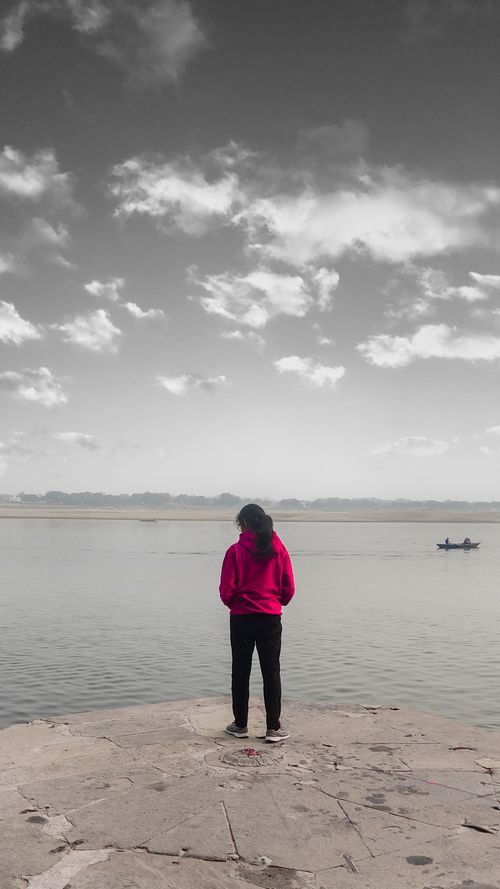Free stock photo of baby pink, beautiful scenery, colors in india Stock Photo