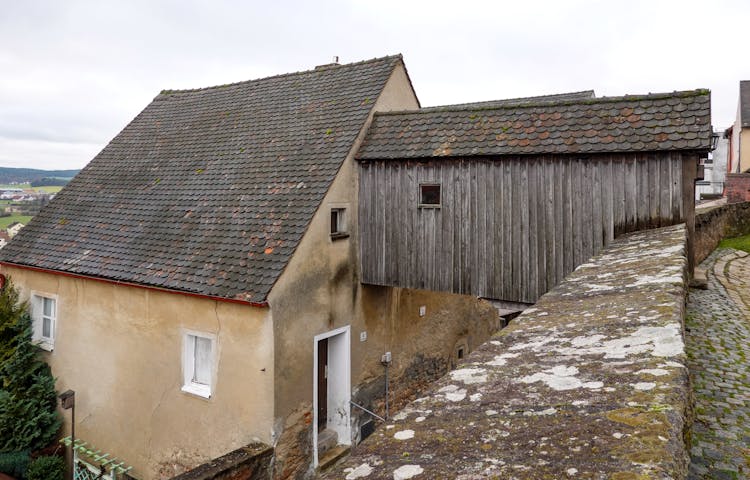 House Over A Cliff