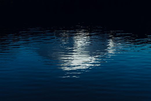 Malerisches Wasser & Dunkel – Dunkles AMOLED Wallpaper