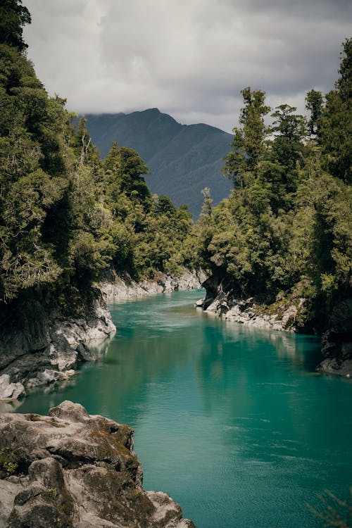 A River in Mountains