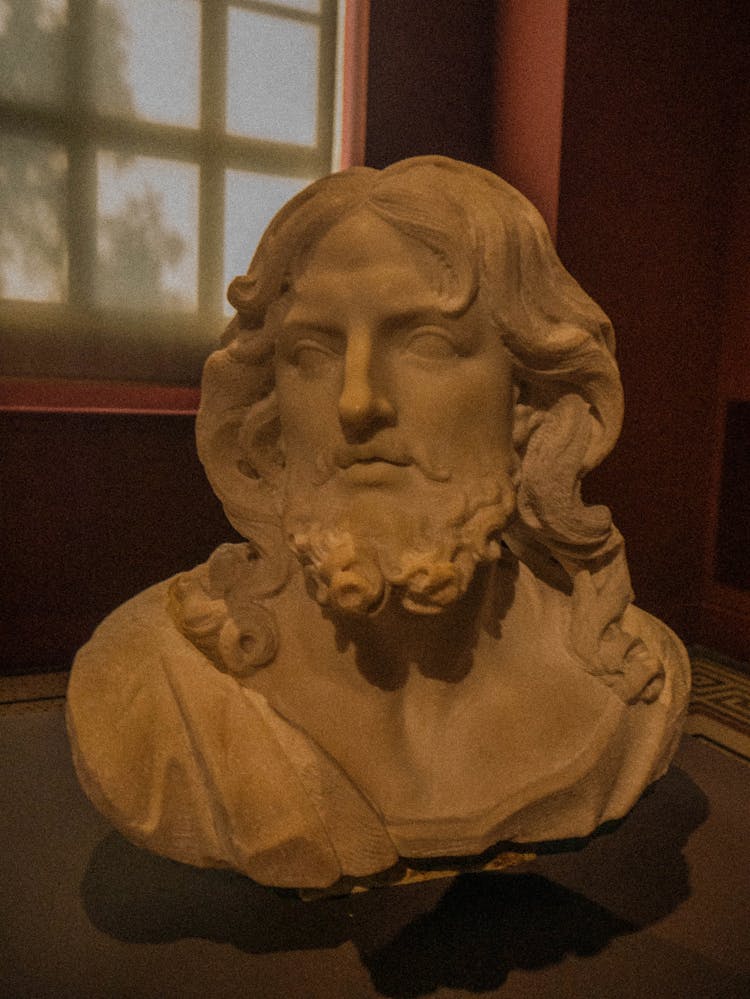 A Bust Of Christ By Pierre Puget