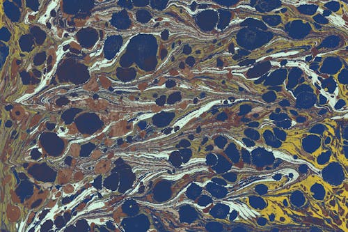 Abstract Marbling Painting 