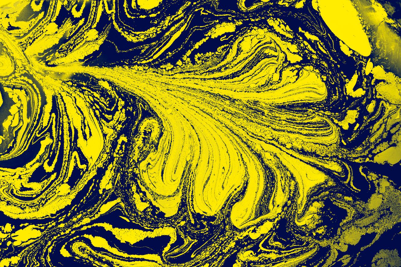 explore this bold and colorful abstract pattern with a vibrant marblin