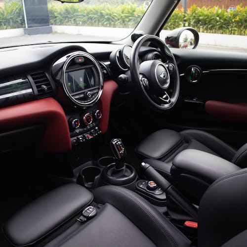 Free Interior of a Luxury Car Stock Photo