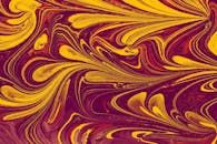 Abstract Warm Painting