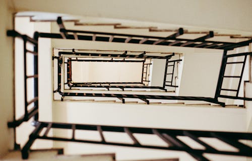 Black and White Staircase