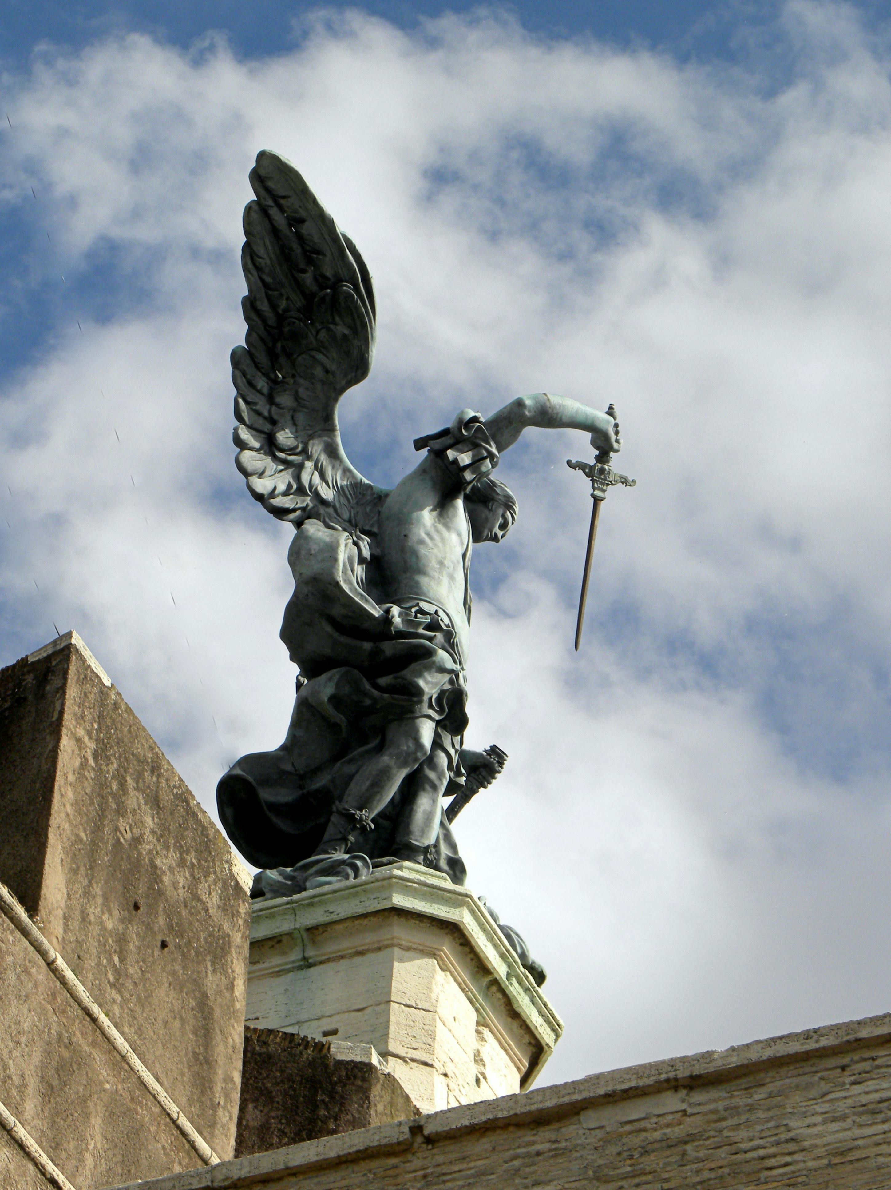 Free Stock Photo Of Angel, Castel Sant'angelo, Rome