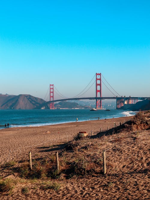 Gratis lagerfoto af bugt, californien, golden gate bridge