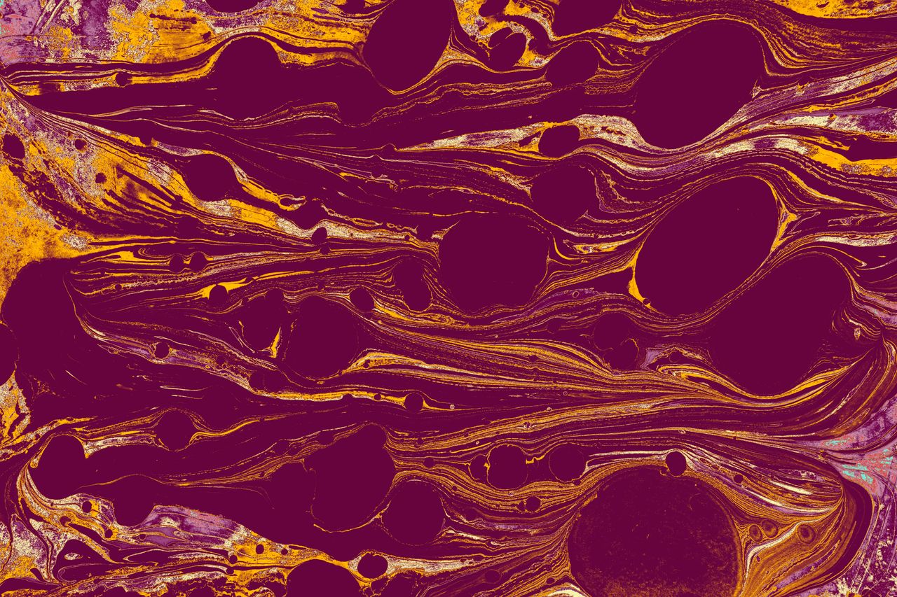 a vibrant and colorful abstract marbled texture with swirling patterns