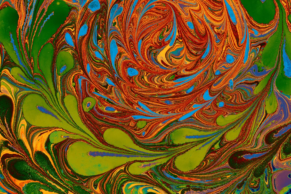 Colorful abstract digital artwork — the kind of image AI generators now produce in seconds