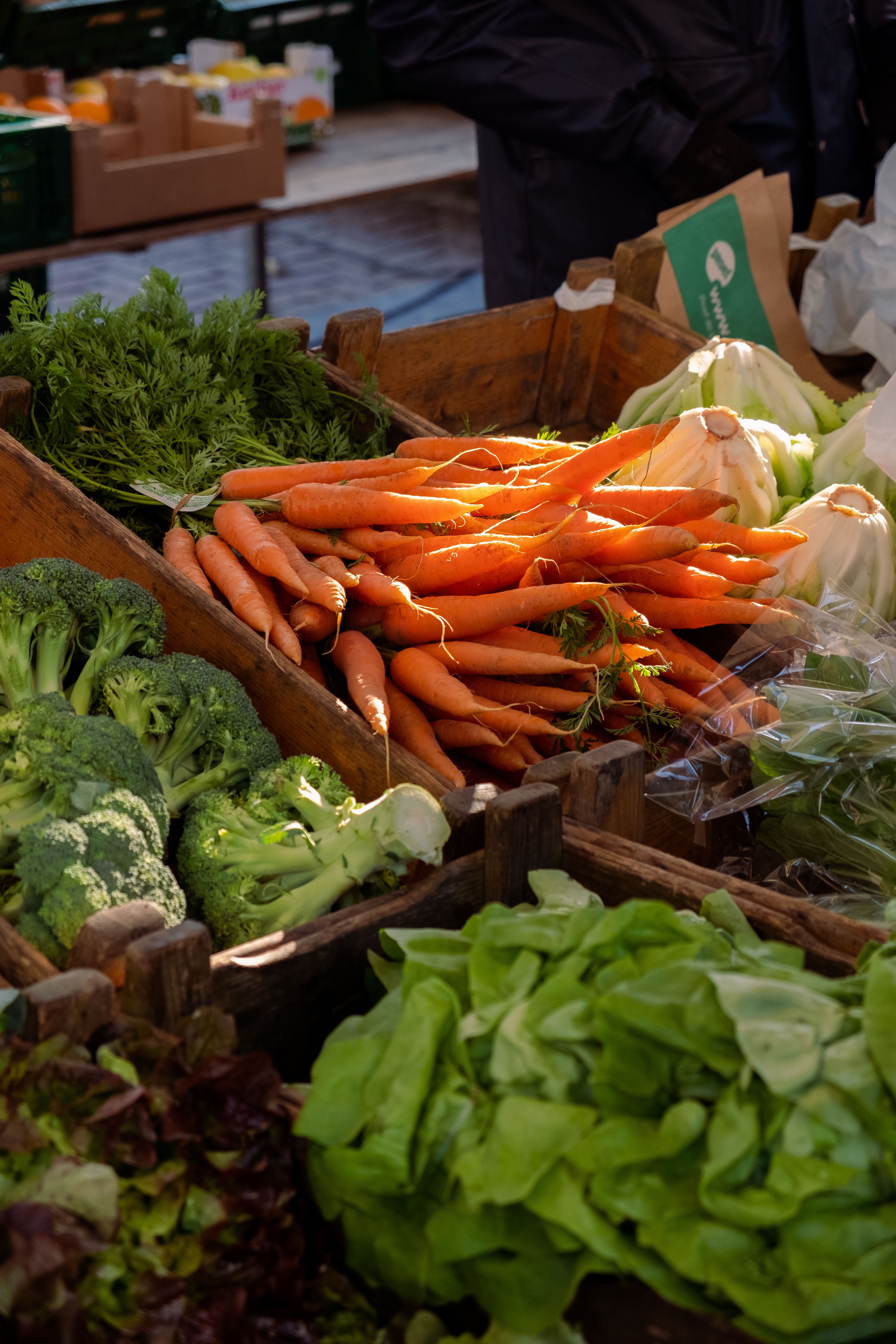 Vegetables on Street Market · Free Stock Photo