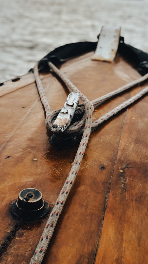 Ropes on Sailboat