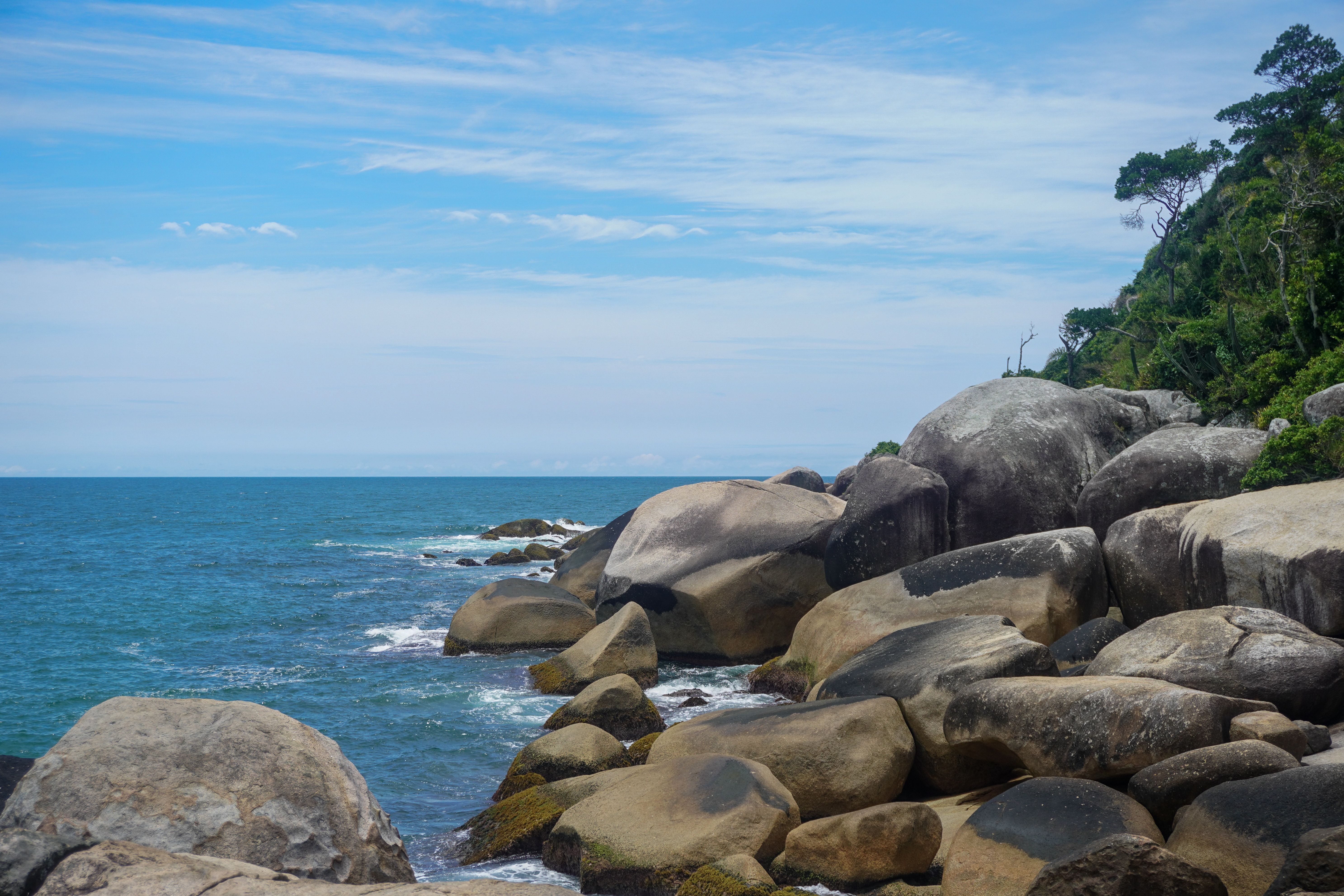 Rocks on Sea Shore · Free Stock Photo