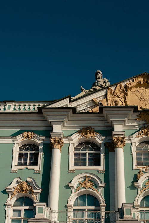 Foto d'estoc gratuïta de arquitectura barroca, cel blau, ciutat