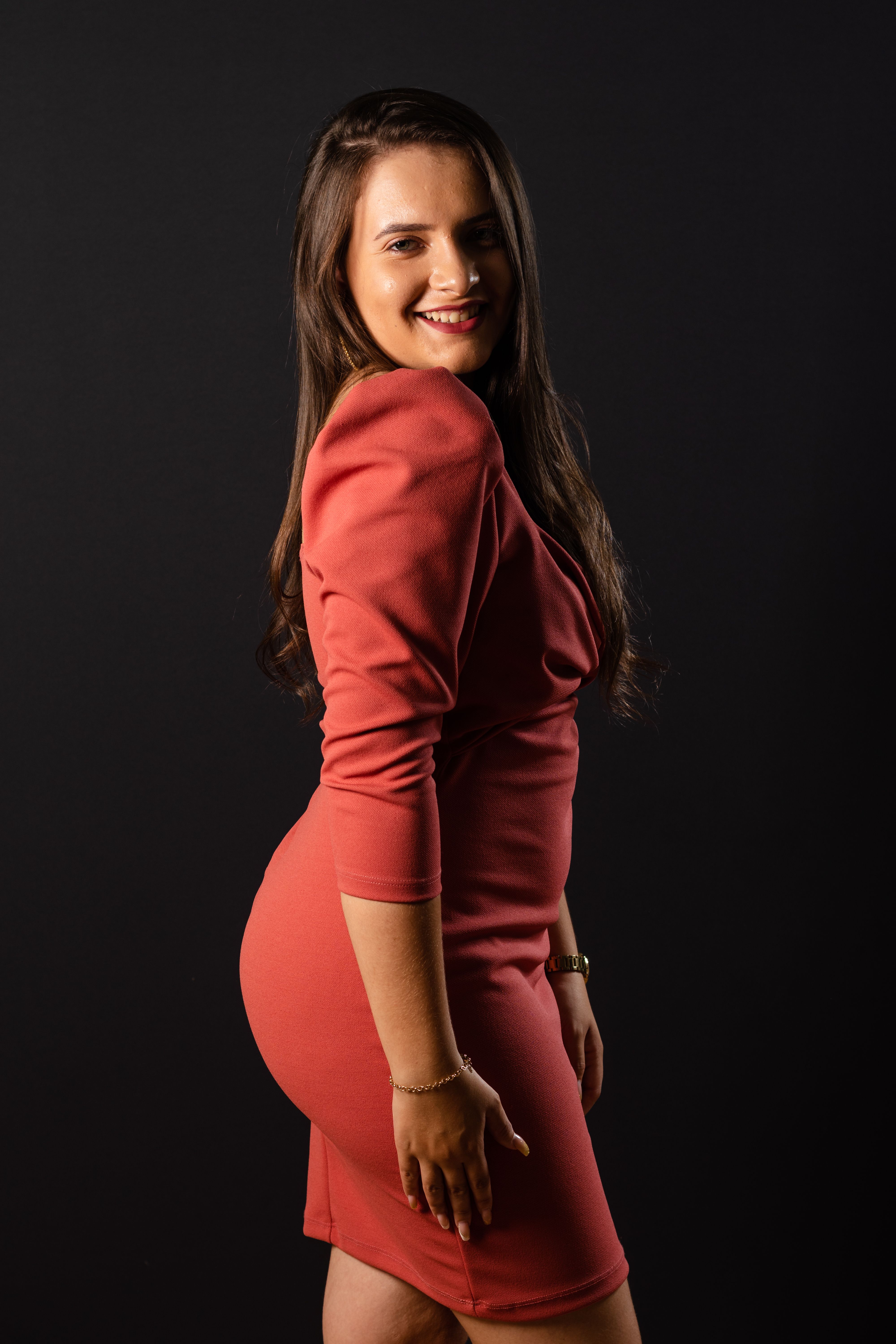 Woman in a Red Dress · Free Stock Photo