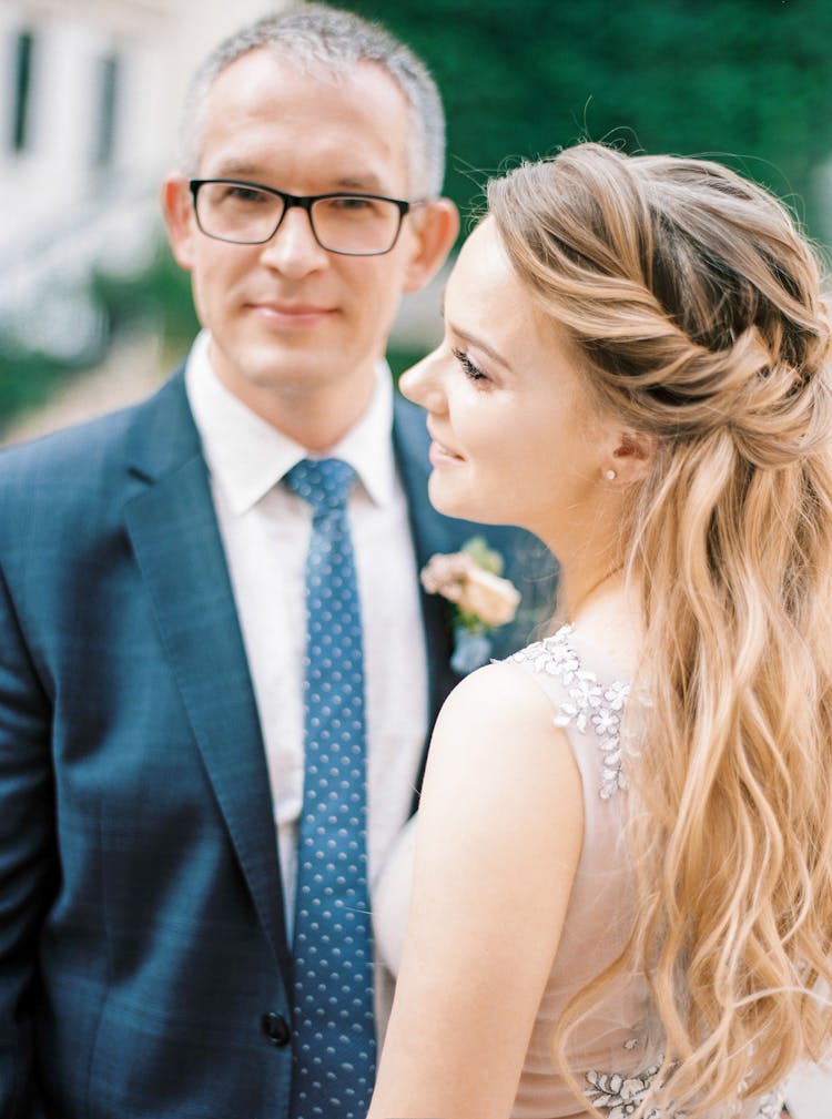 Bride And Groom At Wedding Ceremony