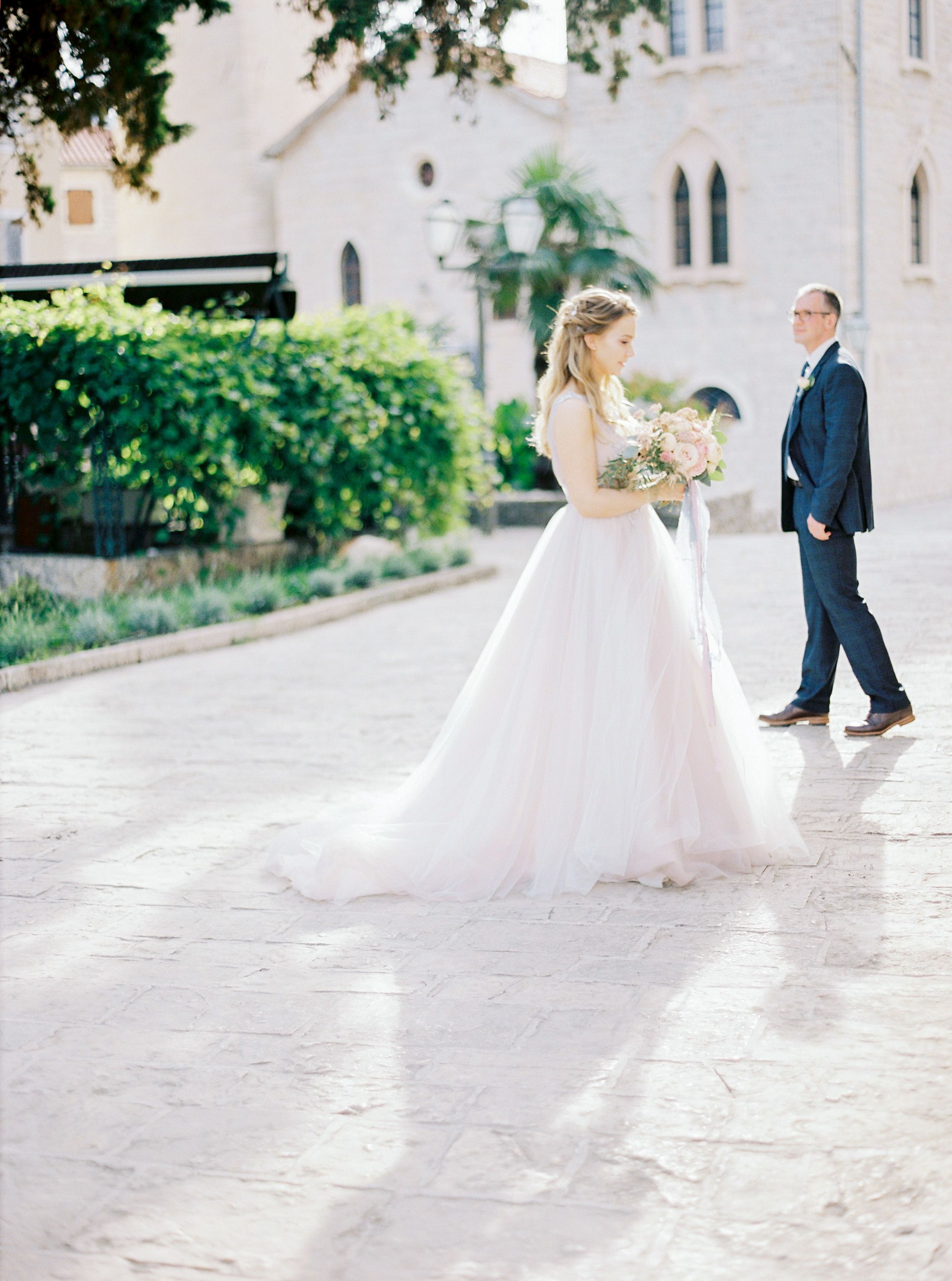 Woman and Man Posing in Wedding Dress and Suit · Free Stock Photo
