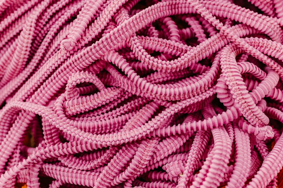 Pink Think Rope Abstract Photo of a Pink Tangled Rope · Free Stock Photo