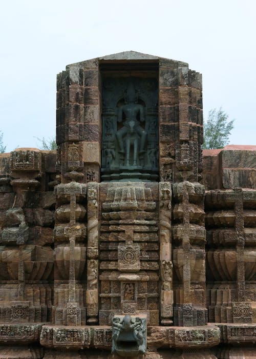 Konark Sun Temple Facade in India
