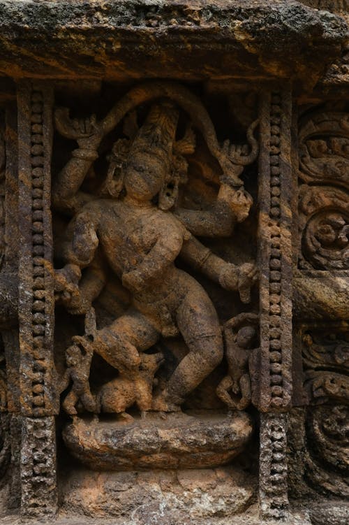Carving on Wall of Konark Sun Temple