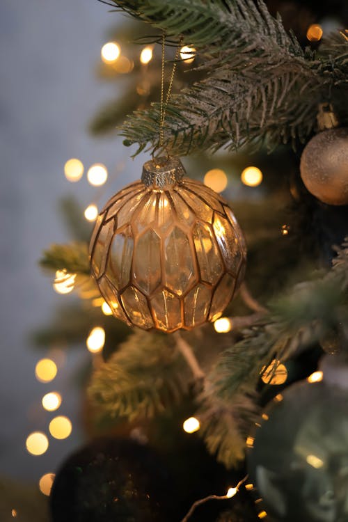 Christmas Ball on Christmas Tree