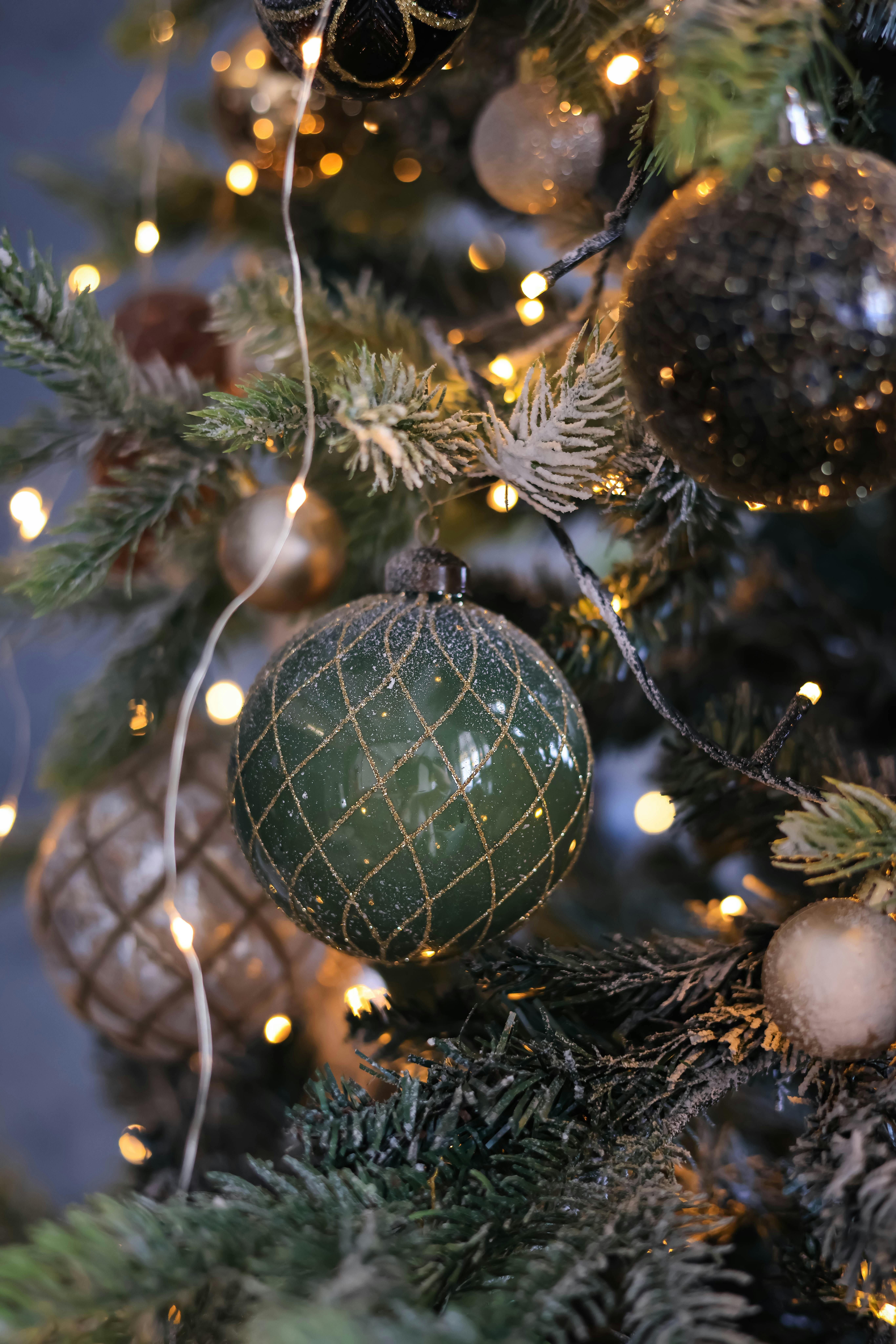 Christmas Balls on Christmas Tree · Free Stock Photo