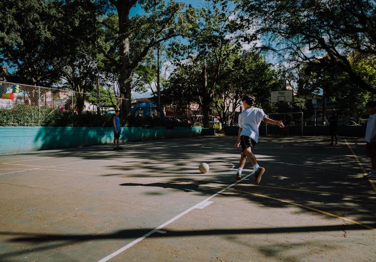 Street Futbol In Medellin