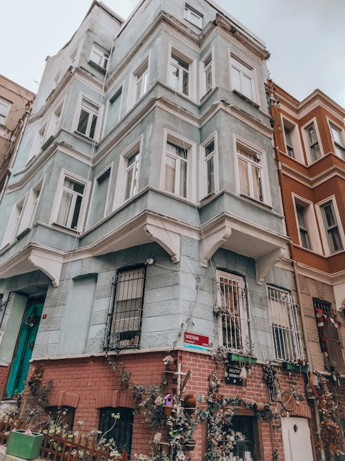 Building Corner in Town in Turkey