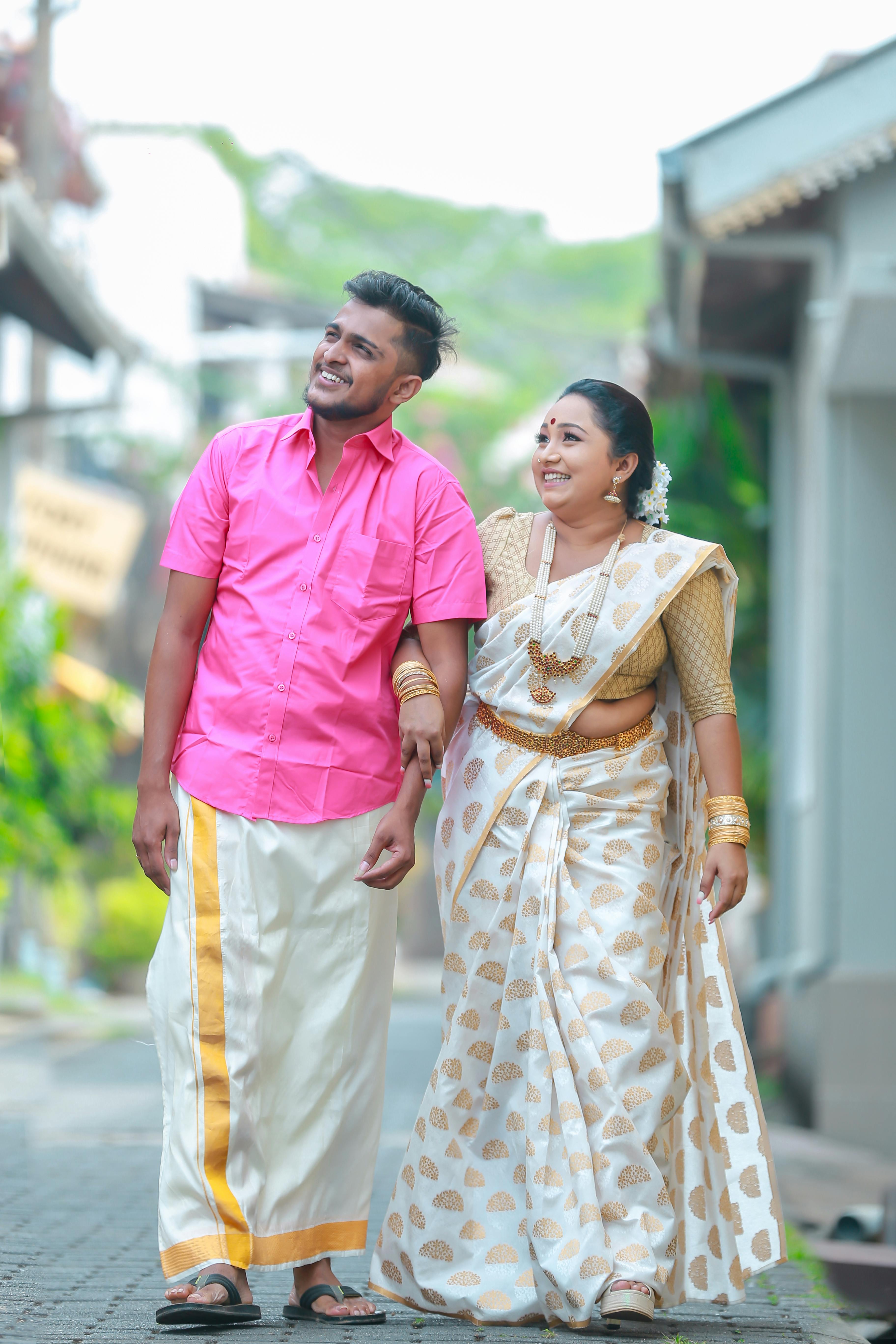 Man and Woman in Traditional Clothes · Free Stock Photo