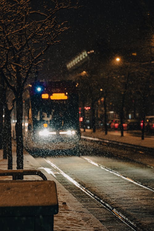 公共交通工具, 冬季, 冷 的 免費圖庫相片