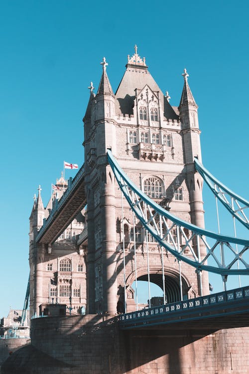免费 低角度拍摄, 倫敦, 吊橋 的 免费素材图片 素材图片