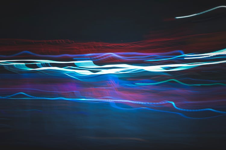 Abstract Light Streaks