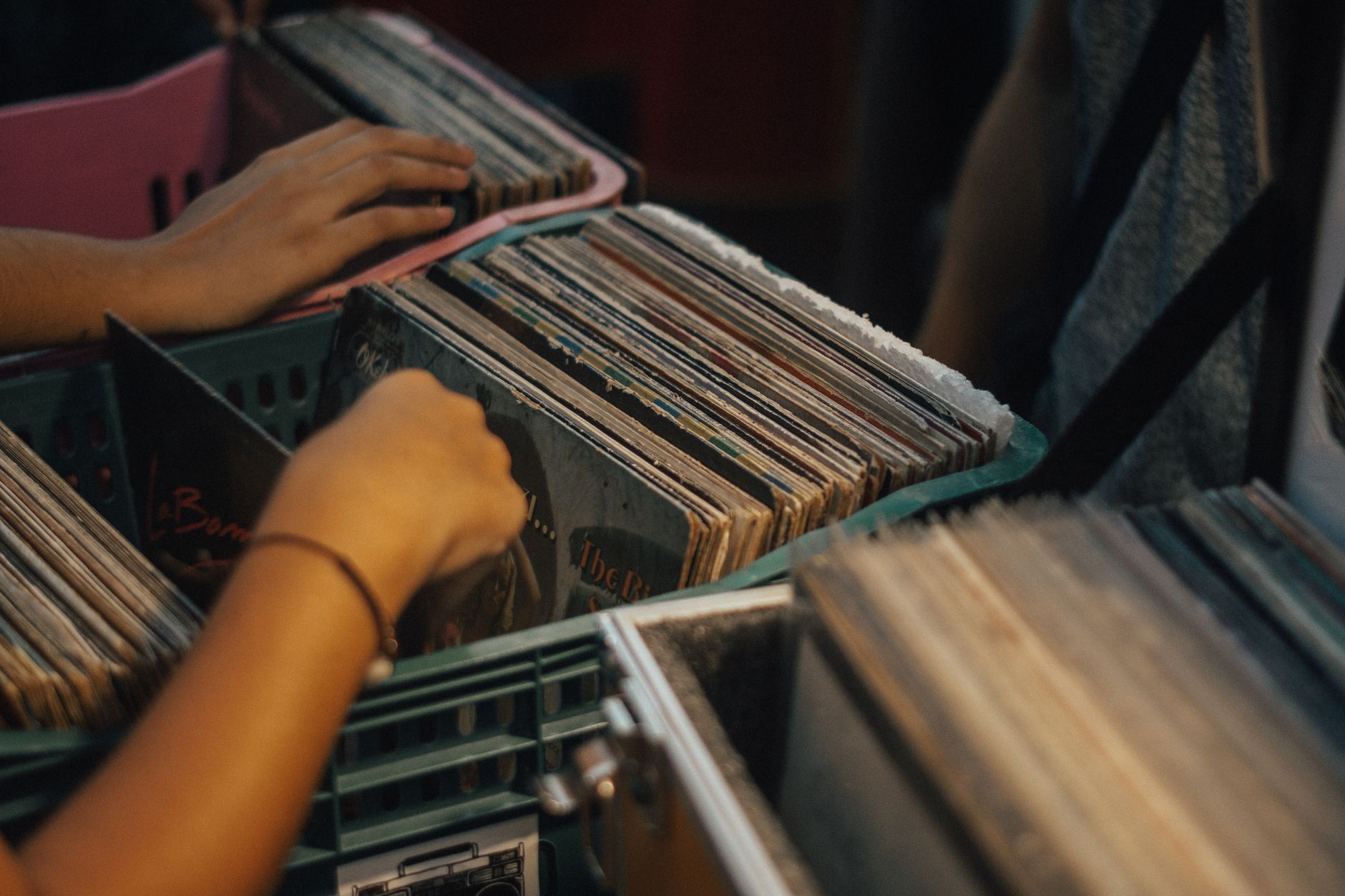 A Saturday trip to the record shop