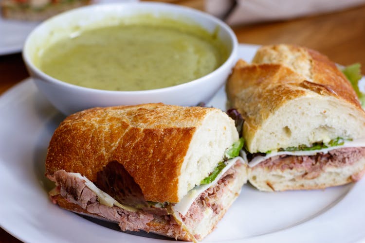 Sandwiches And Soup