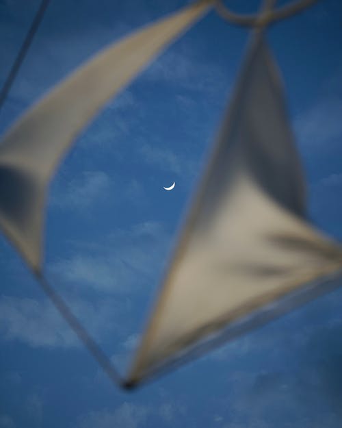 Základová fotografie zdarma na téma astronomie, měsíc, mraky